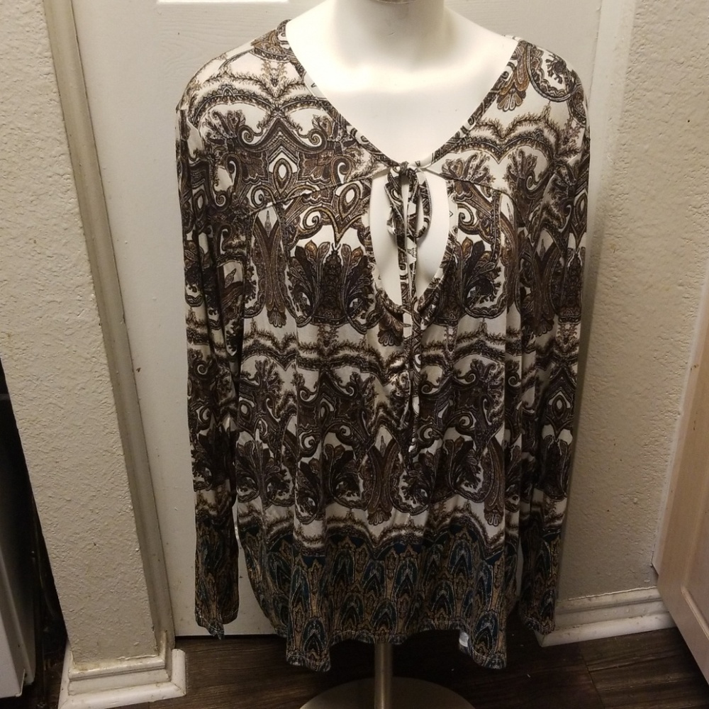 Cute paisley print tunic